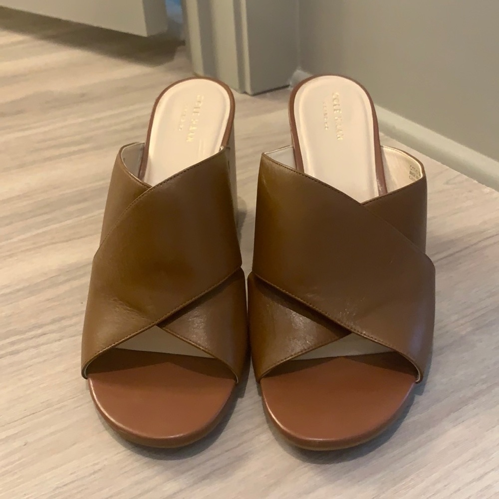 Cole Haan heeled mules